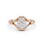 Load image into Gallery viewer, Rosé Bloom Diamond Ring
