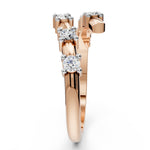 Load image into Gallery viewer, Diamond Cuff Ring