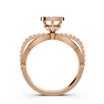 Load image into Gallery viewer, Radiant Disc Diamond Ring
