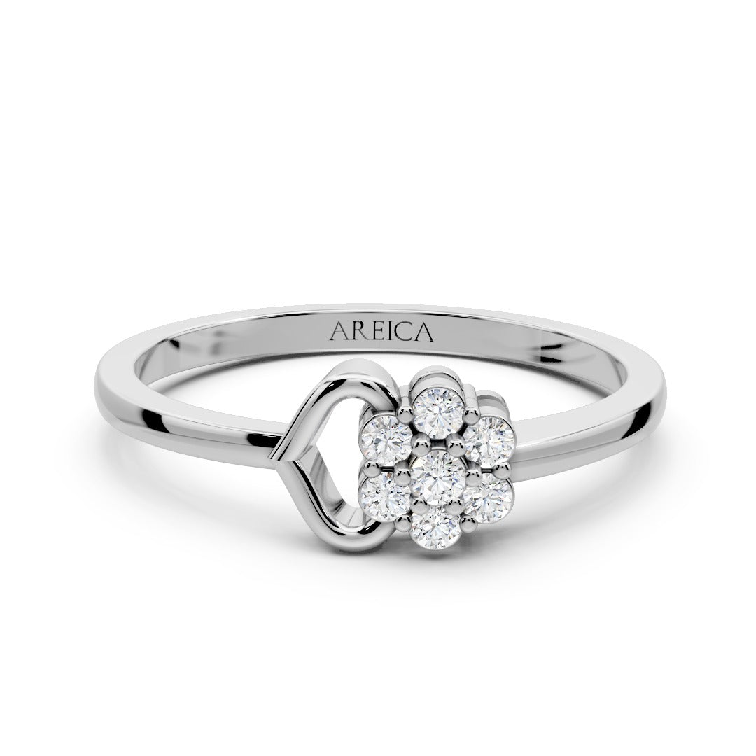 Sunlit Daisy Petal Ring