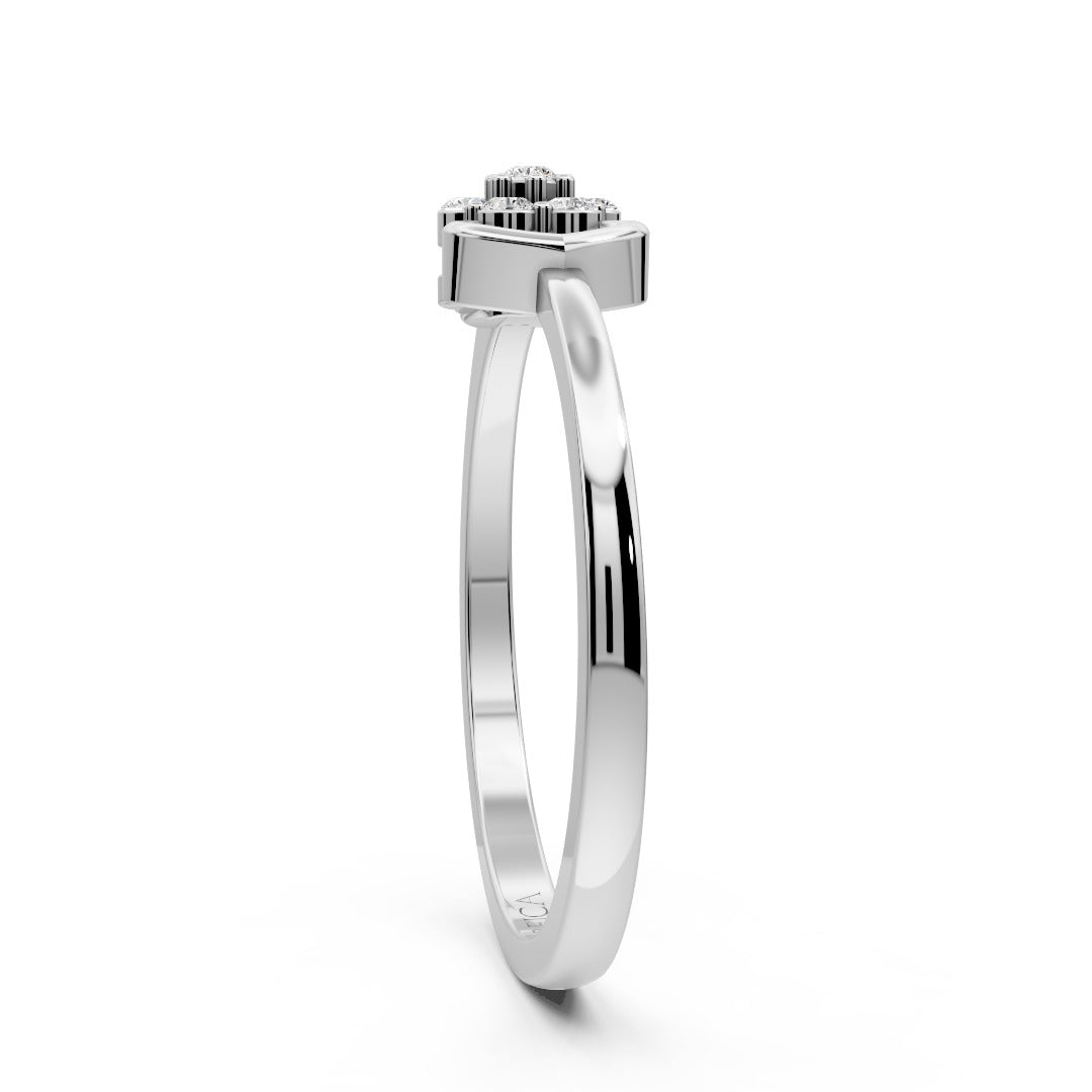 Sunlit Daisy Petal Ring