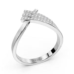 Load image into Gallery viewer, Silver Triple Shine Band