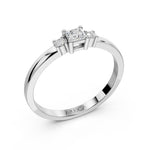 Load image into Gallery viewer, Radiant Curve Trio Ring