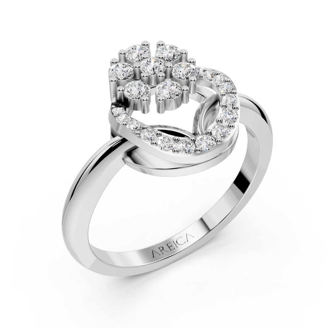 Midnight Dahlia Ring