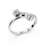 Load image into Gallery viewer, Trinity Bloom Ring