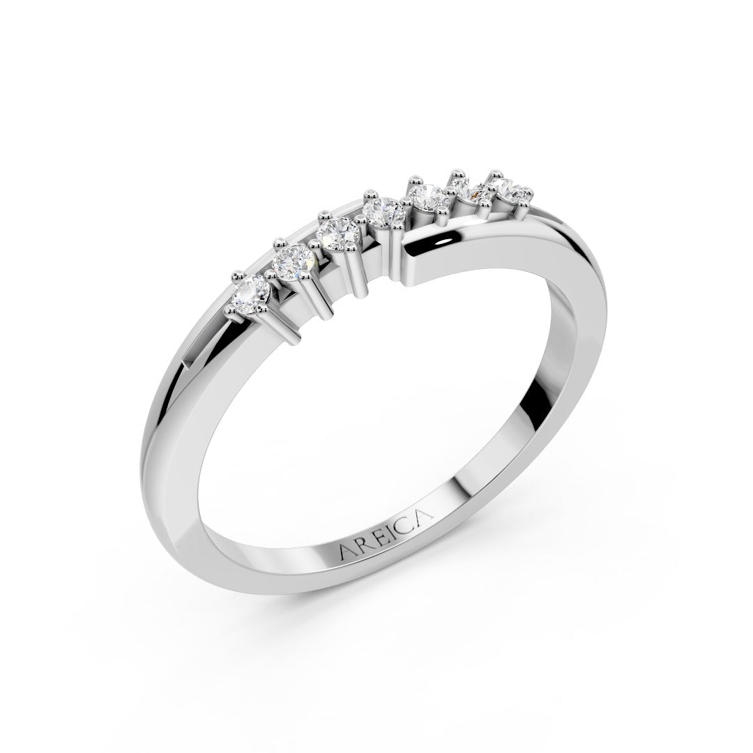 Delicate Brilliance Band Diamond ring