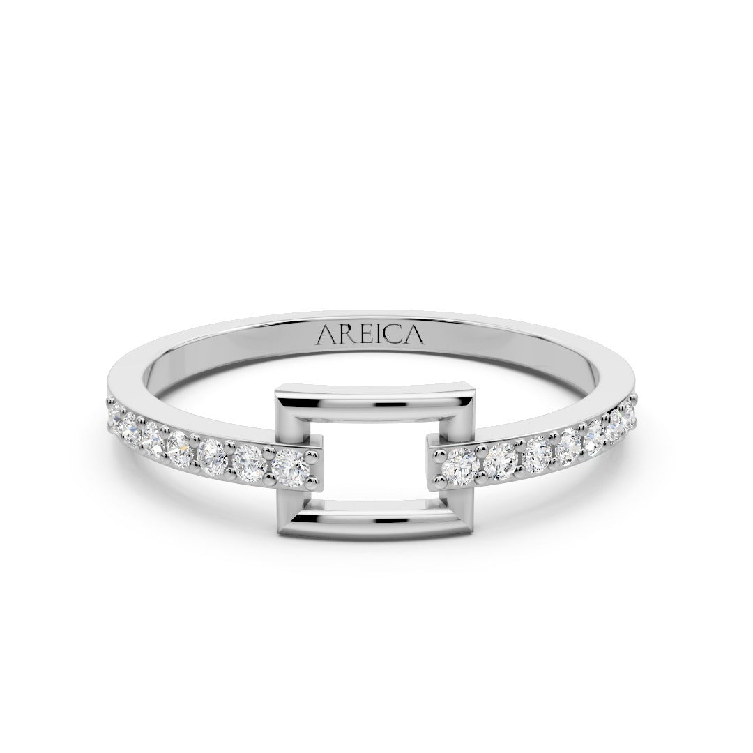 Frame Diamond Ring