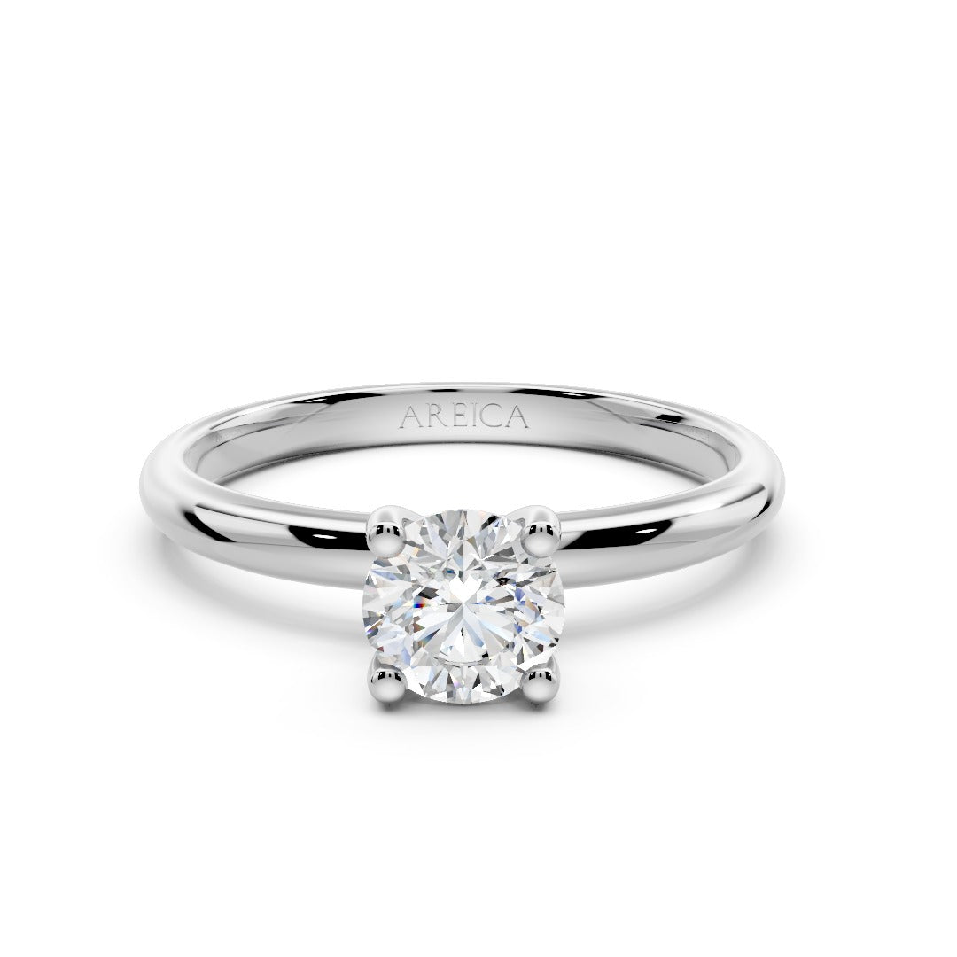 Crystal Vow Solitaire Ring