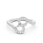 Load image into Gallery viewer, Everbound Diamond Heart Ring