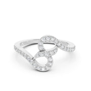 Everbound Diamond Heart Ring
