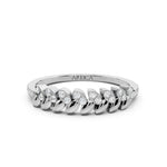 Load image into Gallery viewer, Arden Leaf Eternity Ring