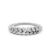 Arden Leaf Eternity Ring