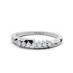 Load image into Gallery viewer, Delicate Brilliance Band Diamond ring
