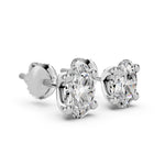 Load image into Gallery viewer, Oval Cut Solitaire Studs