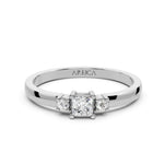 Load image into Gallery viewer, Radiant Curve Trio Ring