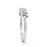 Load image into Gallery viewer, Arden Leaf Eternity Ring