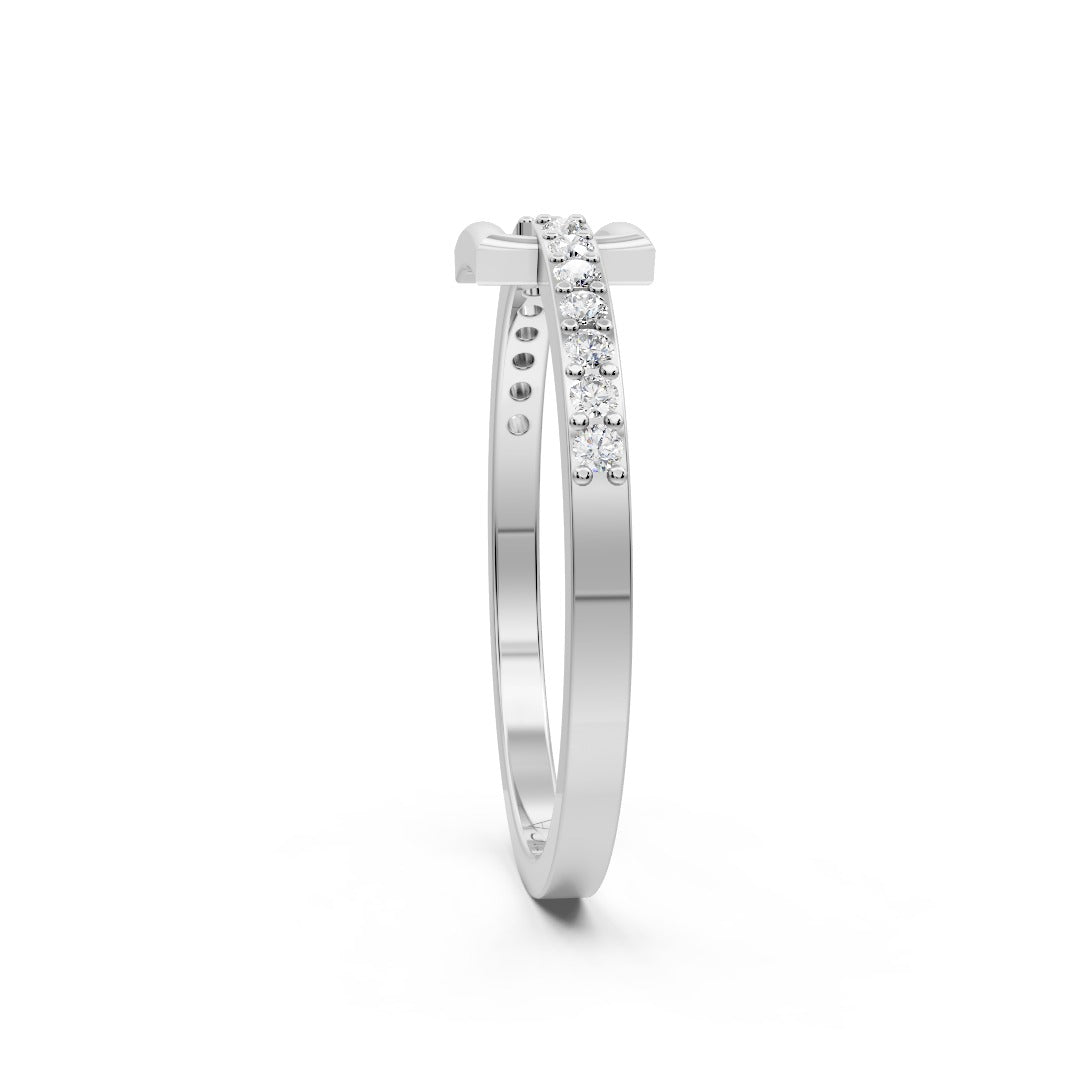 Frame Diamond Ring