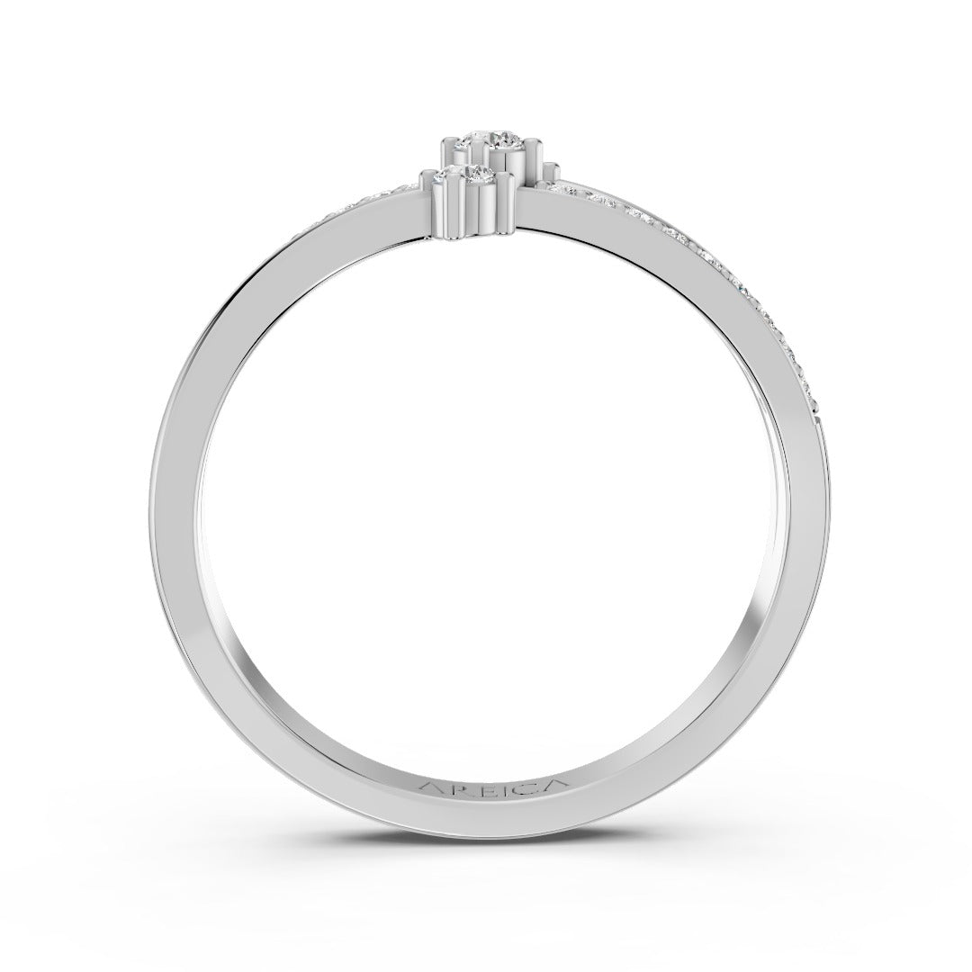 Trio Twisted Cocktail Ring