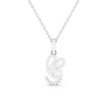 Load image into Gallery viewer, Swirl Silhouette Pendant
