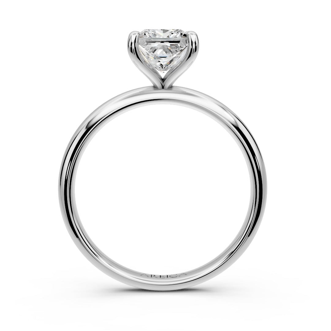 Crown Point Solitaire Ring