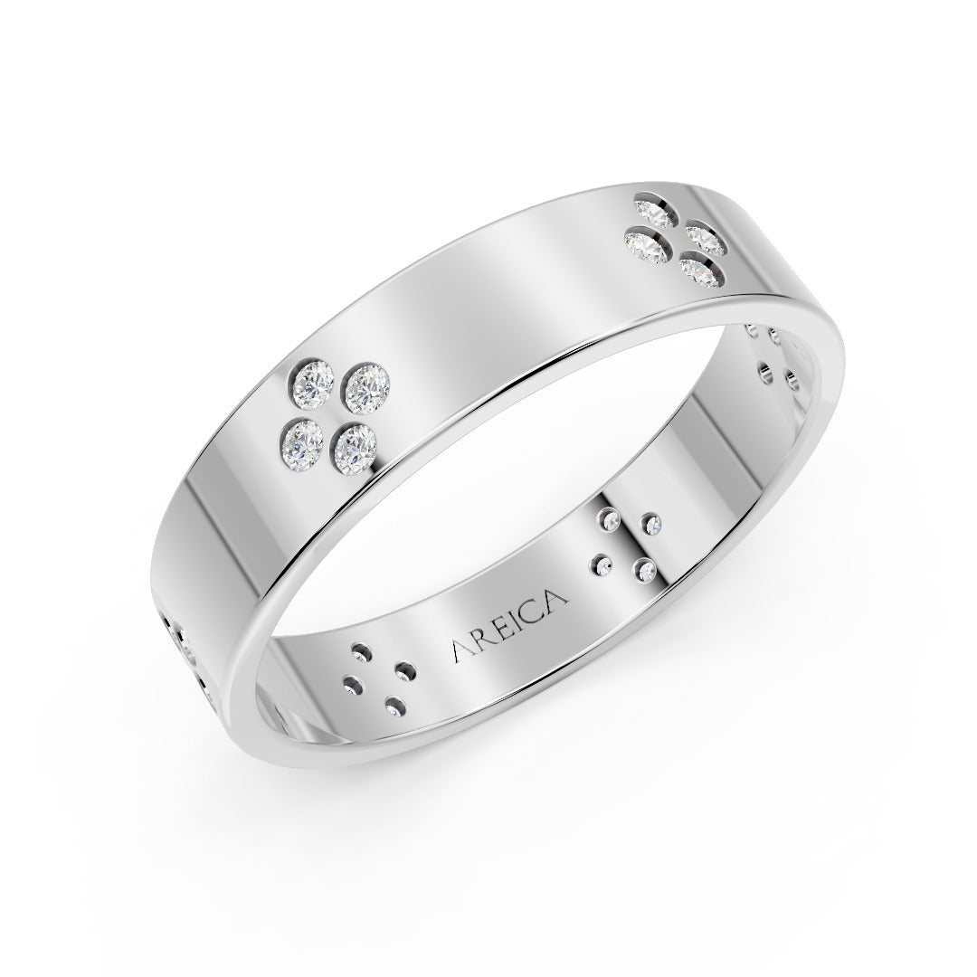 The Clover Band Ring