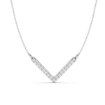 Load image into Gallery viewer, Diamond Chevron Pendant