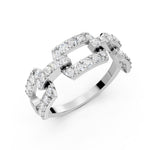 Load image into Gallery viewer, Interlocked Pavé Ring