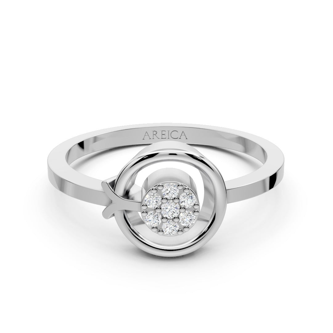 Eterna Orbit Diamond Ring