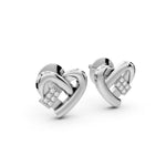 Load image into Gallery viewer, Heartly Knot studs