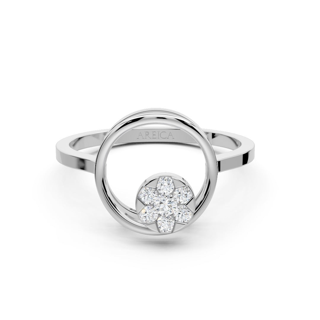 Circular Grace Diamond Ring