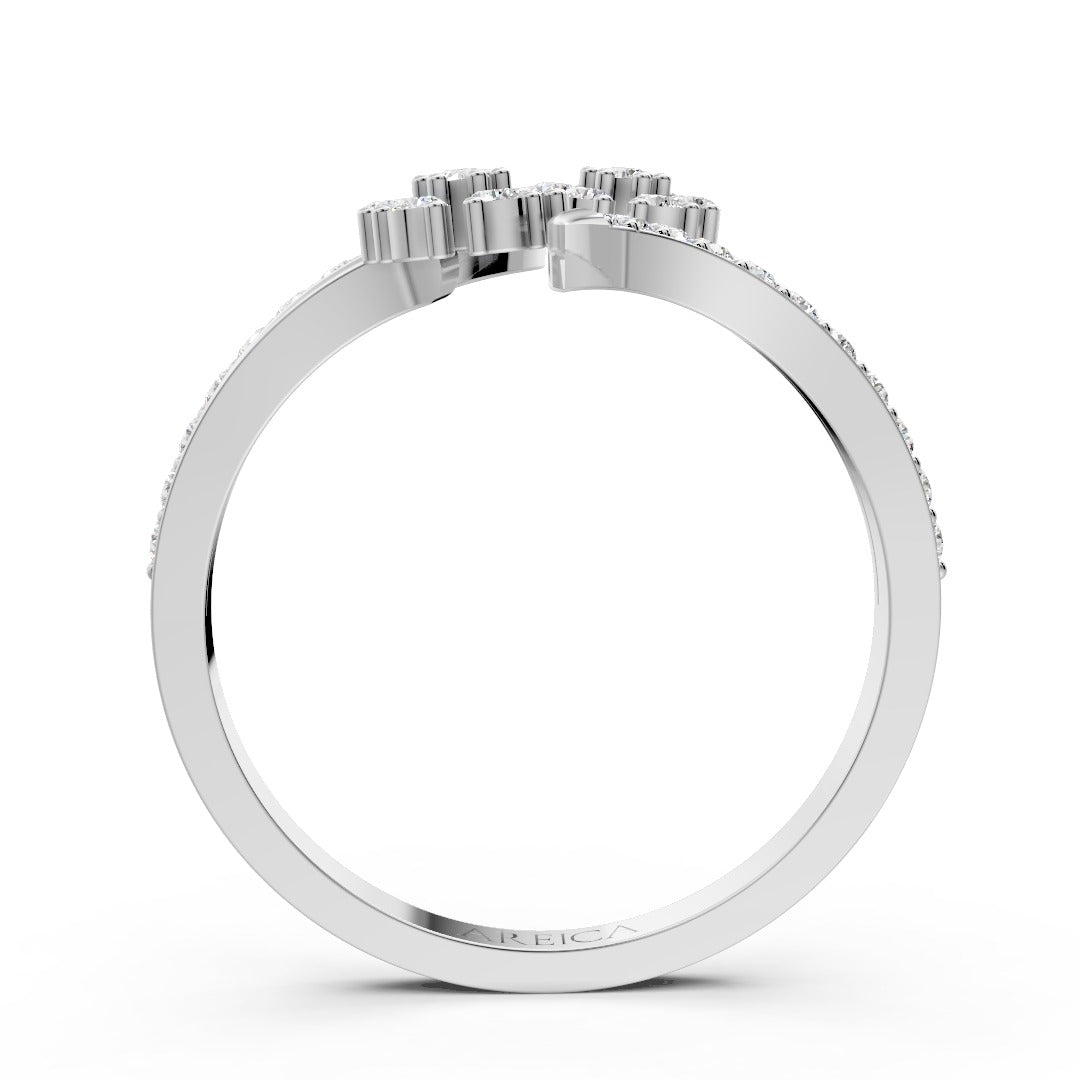 Eternal Duo Floral Diamond Ring