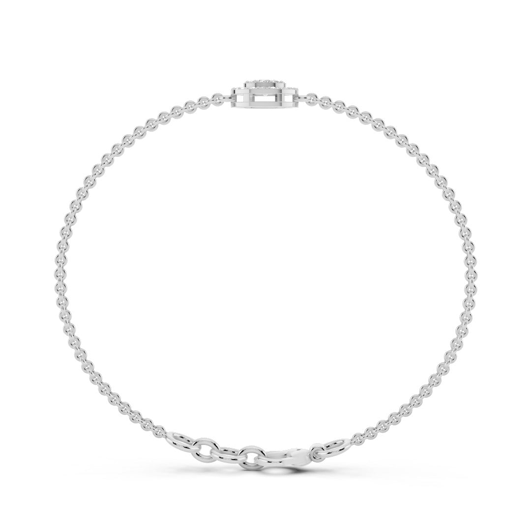 Luminous Circle Diamond Bracelet