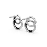 Load image into Gallery viewer, Radiant Duo Circle Studs