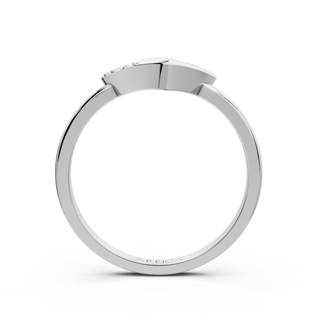 Modern Luxe Heart Ring