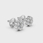 Load and play video in Gallery viewer, Classic Cluster Diamond Studs