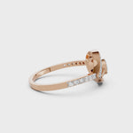 Load and play video in Gallery viewer, The Rose Dewdrop Diamond Ring