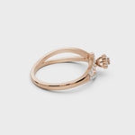 Load and play video in Gallery viewer, Graceful Floral Wrap Ring