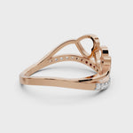 Load and play video in Gallery viewer, Trinity Heart Diamond Ring