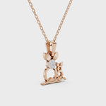Load and play video in Gallery viewer, Eternal Bunny Motherhood Pendant
