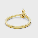 Load and play video in Gallery viewer, Duo Blossom Ring