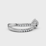 Load and play video in Gallery viewer, Interlocking Knot Diamond Ring
