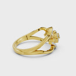 Load and play video in Gallery viewer, Bloom Intertwining Diamond Ring