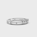 Load and play video in Gallery viewer, Crown Prong Diamond Ring