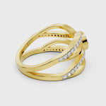 Load and play video in Gallery viewer, Cluster Wrap Ring