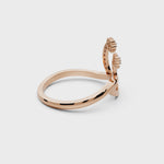 Load and play video in Gallery viewer, Floral Swirl Ring