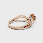 Load and play video in Gallery viewer, Radiant Disc Diamond Ring