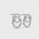 Load and play video in Gallery viewer, Radiant Duo Circle Studs