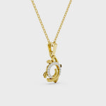 Load and play video in Gallery viewer, Whimsical Orbit Diamond Pendant