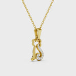 Load and play video in Gallery viewer, Curious Kitten Pendant