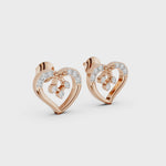 Load and play video in Gallery viewer, Beloved Heart Spark Earrings